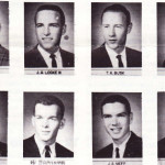 Theta Chapter undergraduate officers from the 1960s