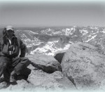 Steve Kral ’84 Climbing Wind River Peak in Wyoming - Home base of Outdoor Leadership Training which the Beta’s have used.